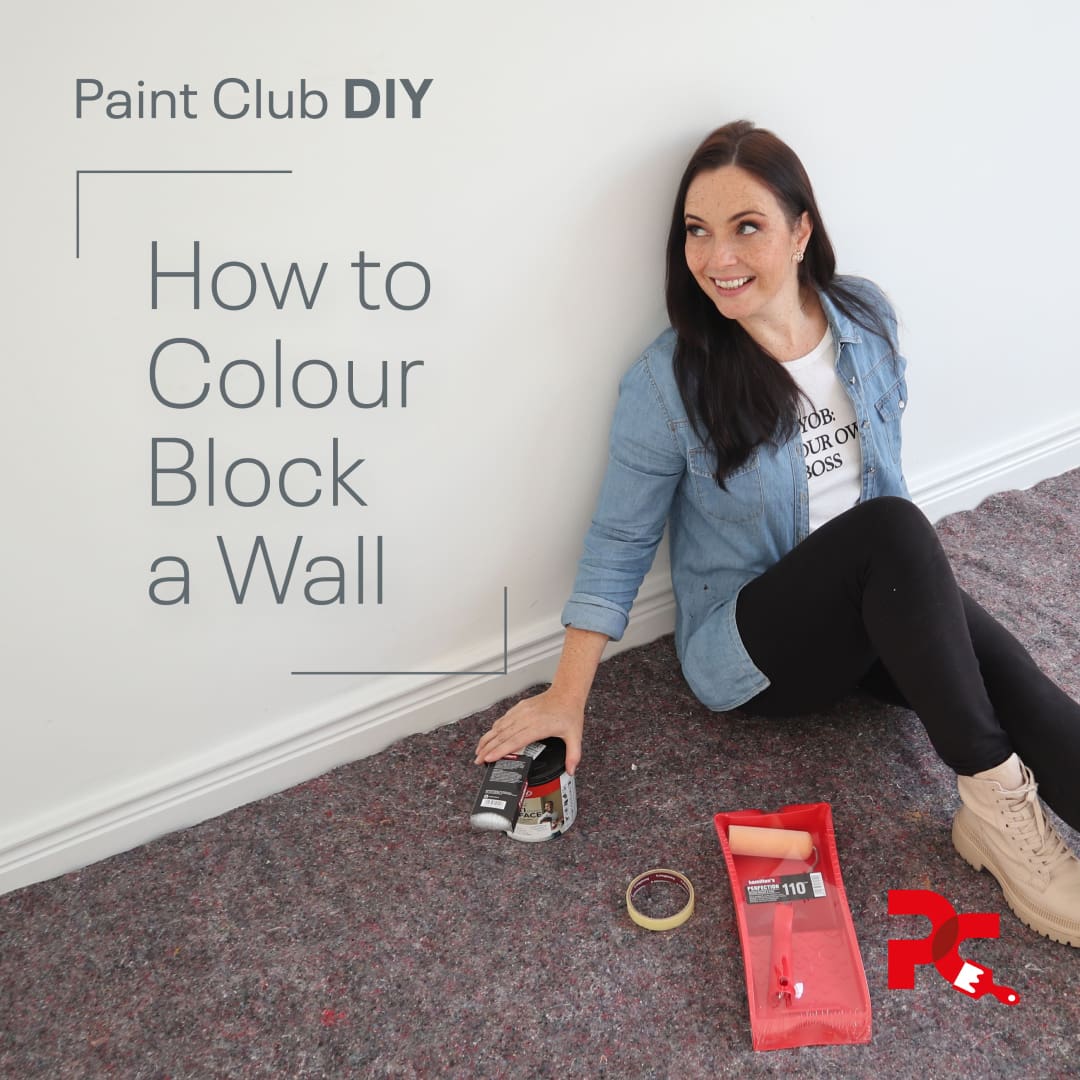 DIY Colour Blocking Walls