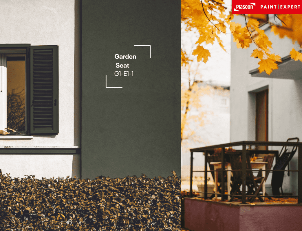 Plascon's Garden Seat Exterior Wall