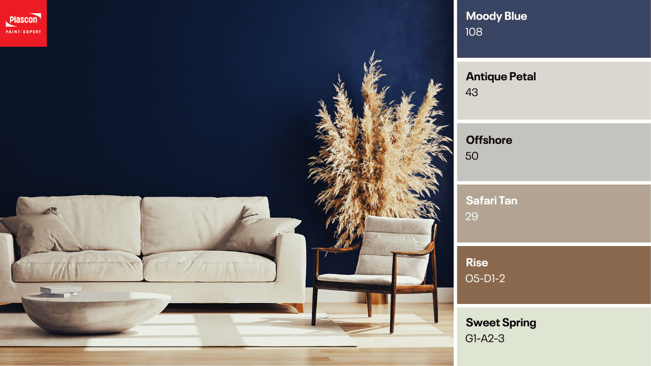 Moody Blue | Antique Petal | Offshore | Safari Tan | Rise | Sweet Spring