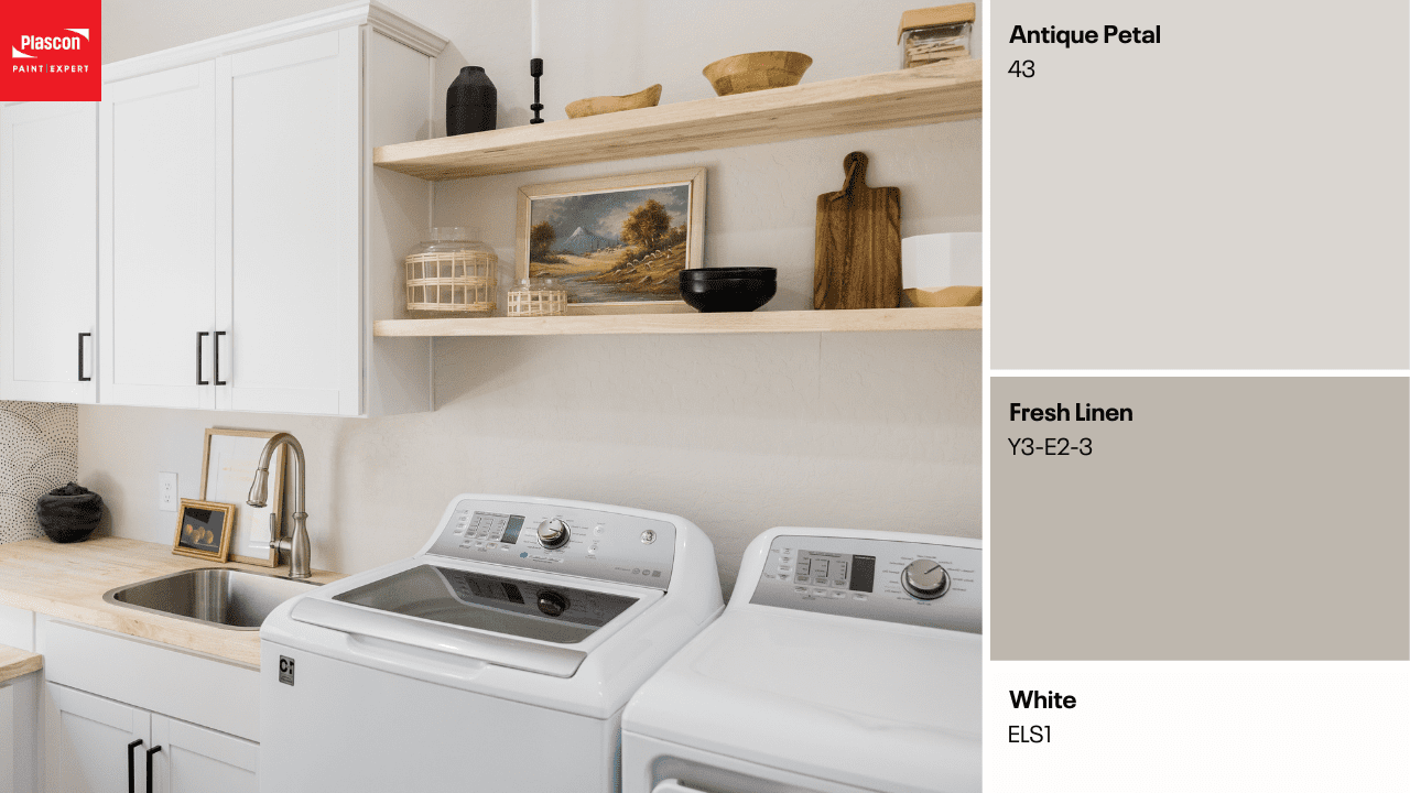Antique Petal | Fresh Linen | White