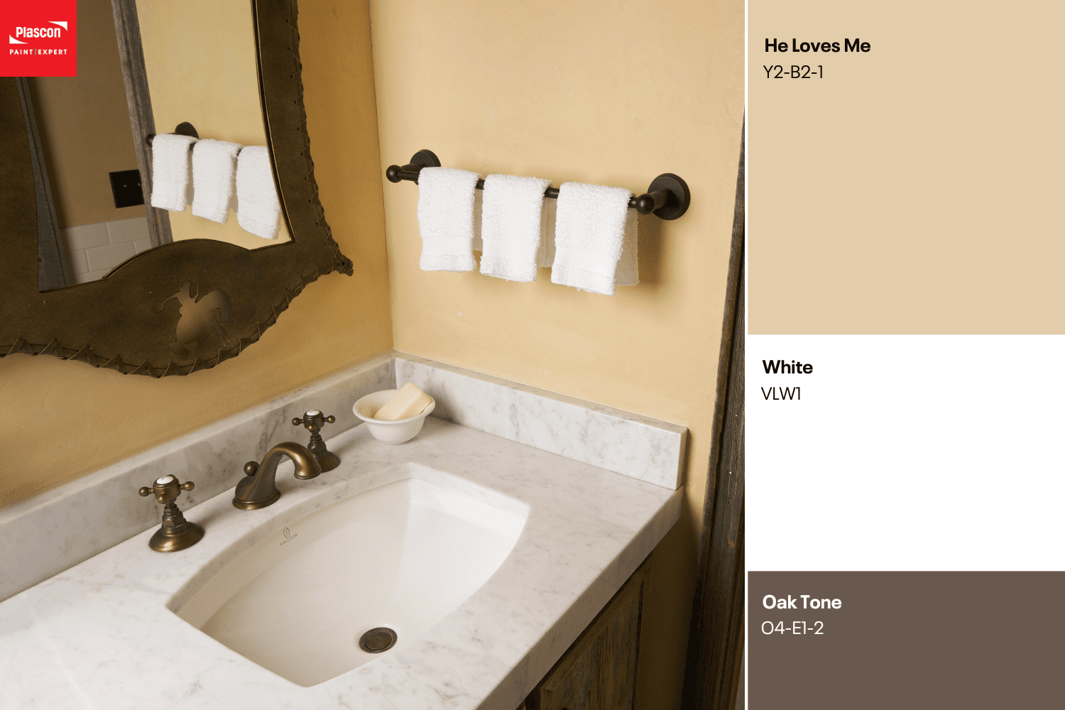 He Loves Me | White | Oak Tone