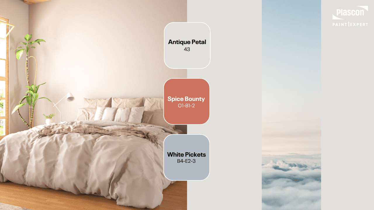 Antique Petal | Spice Beauty | White Pickets