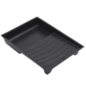 Black Plastic Paint Tray