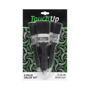 Touch Up 5 Piece Value Brush Set (12/25/38/50/65MM)