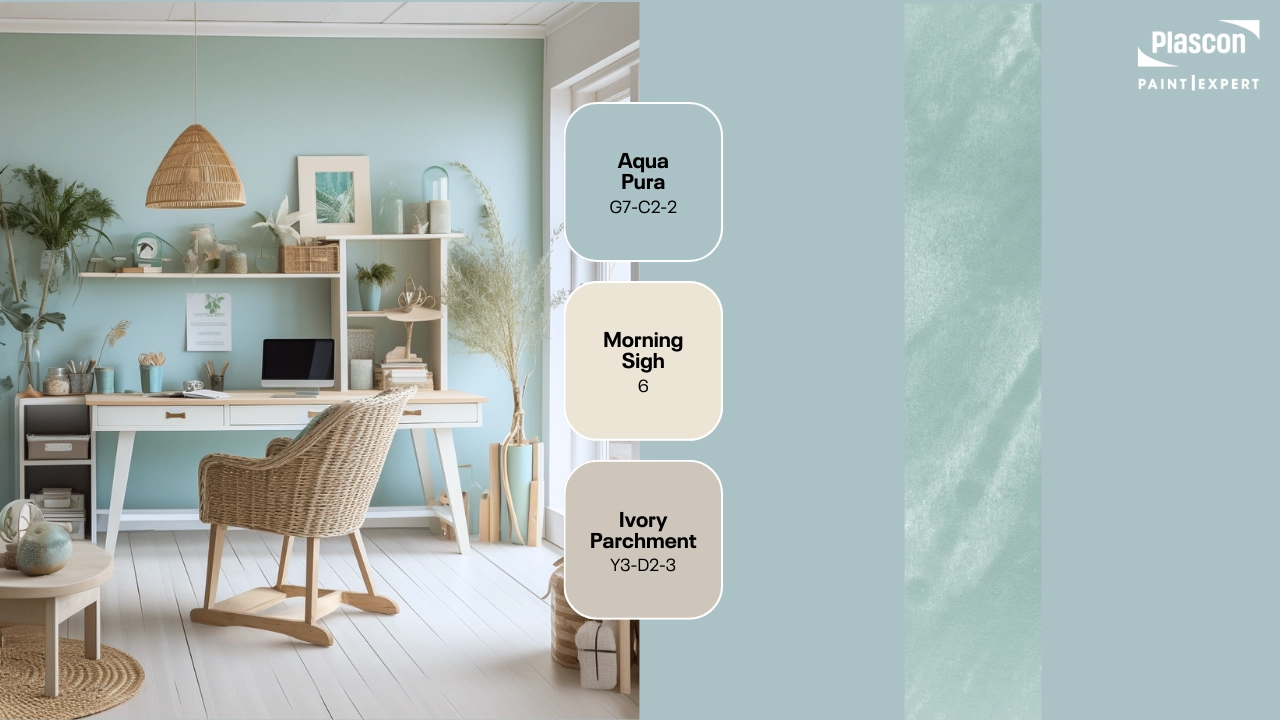 Aqua Pura | Morning Sigh | Ivory Parchment