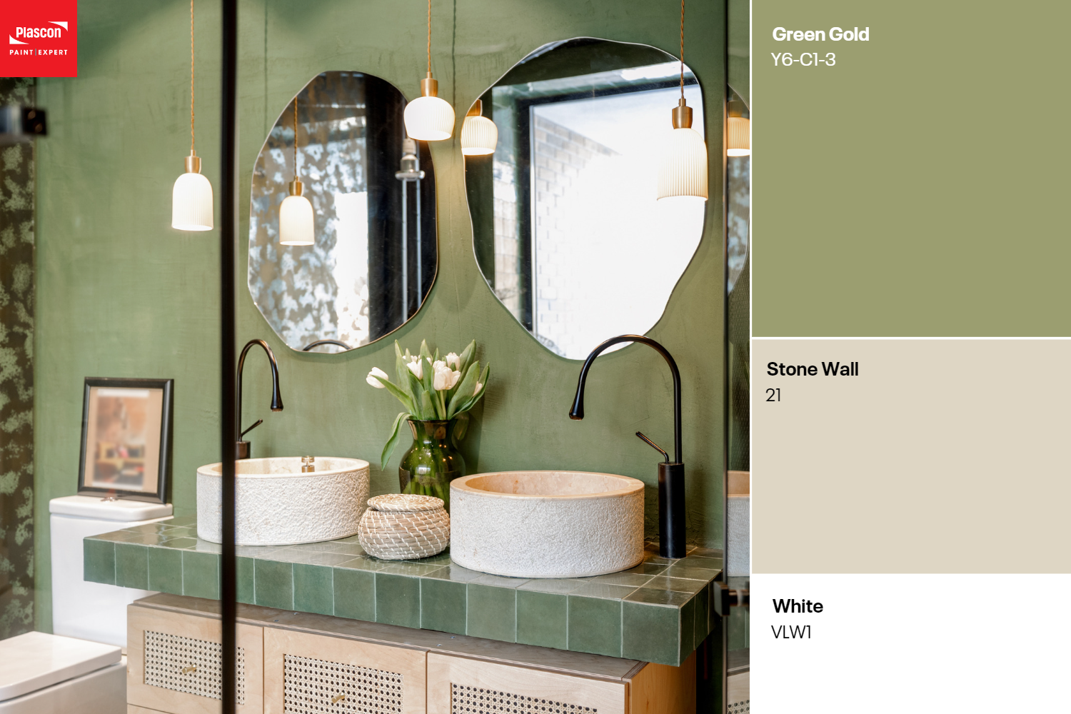 Green Gold | Stone Wall | White