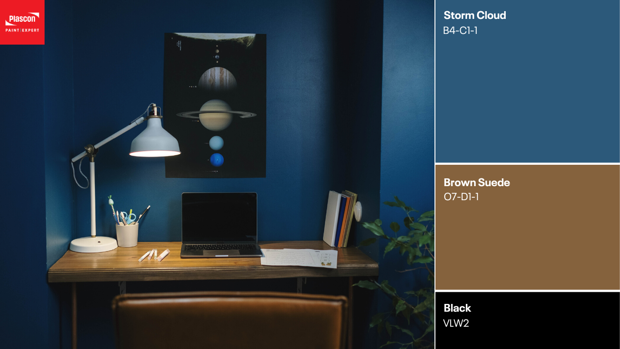 Storm Cloud | Brown Suede | Black