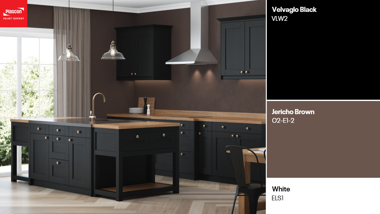 Velvaglo Black | Jericho Brown | White