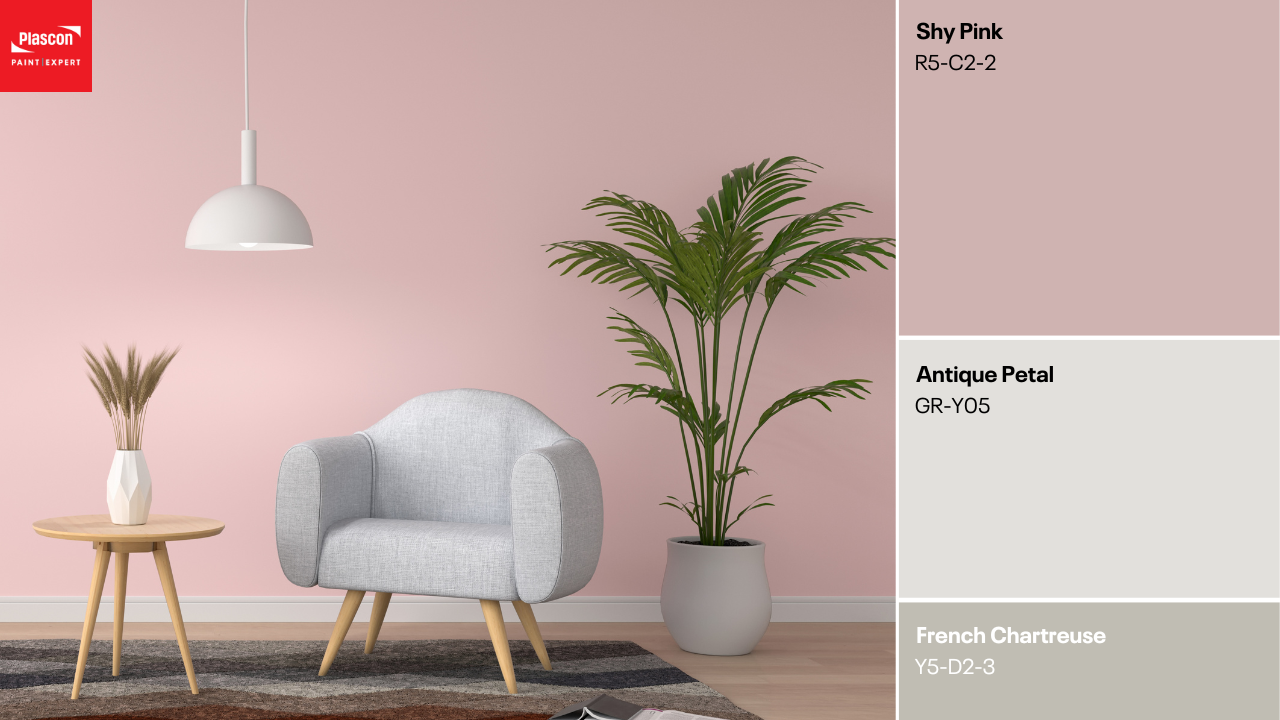 Shy Pink | Antique Petal | French Chartreuse