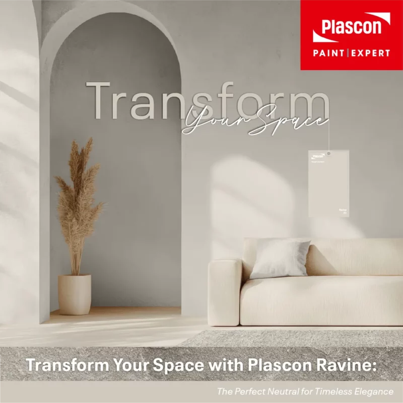 Transform Your Space with Plascon Ravine: The Perfect Neutral for Timeless Elegance