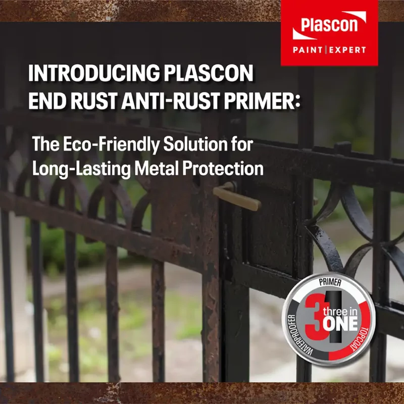 Introducing Plascon End Rust Anti-Rust Primer